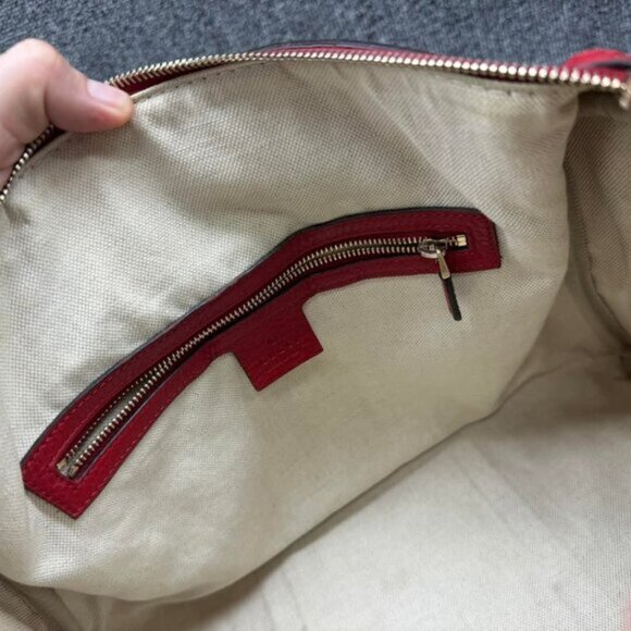 Gucci Boston Web Canvas Satchel 560-08282025 - Picture 13 of 16